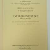 Niedersachsen: Verdienstkreuz, 1. Klasse Urkunde für einen Herrn aus Bad Zwischenahn. - photo 1