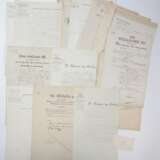 Niederlande: Urkunden und Dokumenten Nachlass eines Majors - um 1850. - photo 1