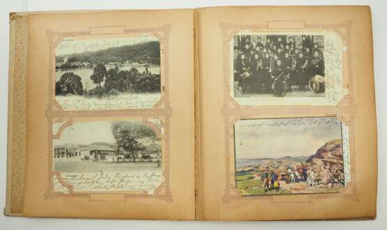 Deutsches Reich: Postkartenalbum eines Diplomaten - Asien. - photo 1