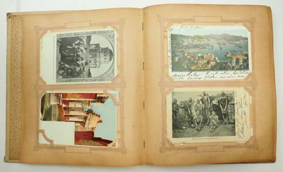 Deutsches Reich: Postkartenalbum eines Diplomaten - Asien. - photo 3