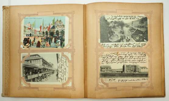 Deutsches Reich: Postkartenalbum eines Diplomaten - Asien. - photo 6
