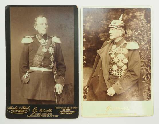 Graf v. Moltke, Helmuth Karl Bernhard - CDV. - photo 1