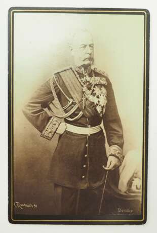 Sächsischer Kriegsminister und Generalleutnant Alfred Graf von Fabrice - CDV. - photo 1