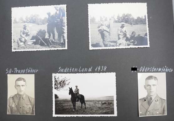 Wehrmacht: Fotoalbum eines Unteroffiziers und späteren SS-Obersturmführers. - photo 2