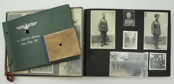 Wehrmacht: Lot Fotoalben - 3 Exemplare. - photo 1