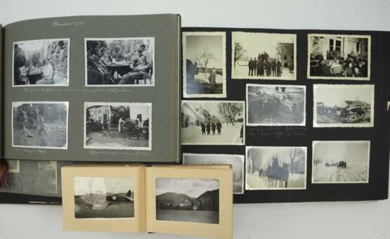Wehrmacht: Lot Fotoalben - 3 Exemplare. - photo 2