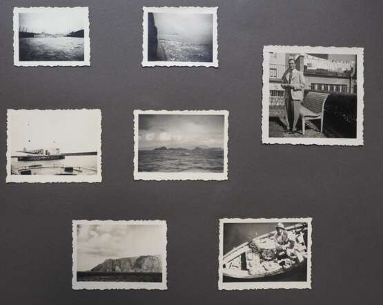 Kriegsmarine: Fotoalbum eines Matrosen auf dem Schulschiff Deutschland. - photo 4