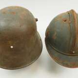 Deutsches Reich / Frankreich: Stahlhelm M16 und Adrian. - Foto 4