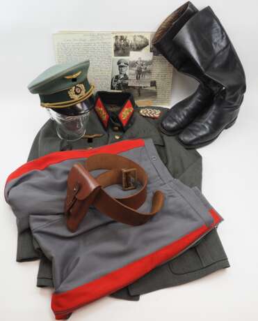 Wehrmacht: Uniform-Ensemble des Generalmajors Walther Leuze. - photo 1