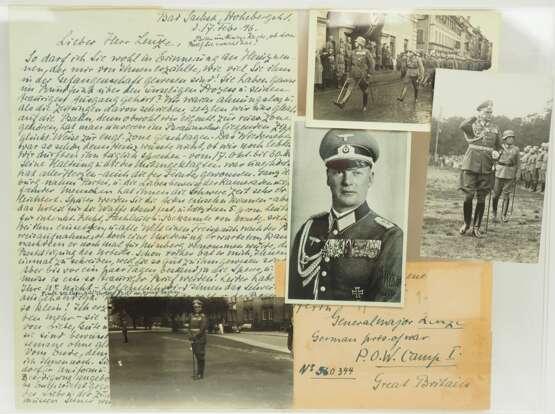 Wehrmacht: Uniform-Ensemble des Generalmajors Walther Leuze. - photo 21