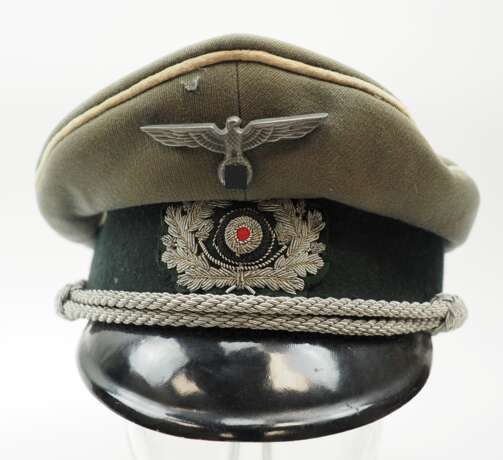 Wehrmacht: Schirmmütze für Offiziere, der Infanterie. - photo 2