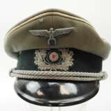 Wehrmacht: Schirmmütze für Offiziere, der Infanterie. - photo 2