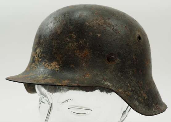 Wehrmacht: Stahlhelm M42 - Tarnhelm. - фото 1