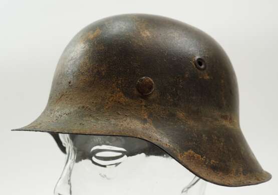 Wehrmacht: Stahlhelm M42 - Tarnhelm. - photo 1