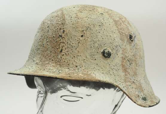 Wehrmacht: Stahlhelm M42 - Wintertarn. - фото 1