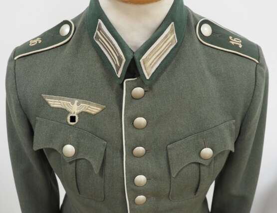 Wehrmacht: Geschönte Feldbluse für Mannschaften im Infanterie-Regiment 16. - фото 2