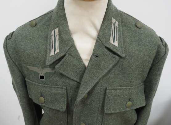Wehrmacht: Feldbluse M44 für Mannschaften der Jägertruppe. - photo 2