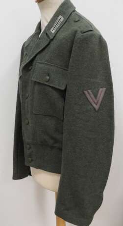 Wehrmacht: Feldbluse M44 für Mannschaften der Jägertruppe. - photo 4