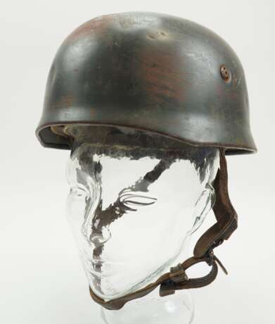Luftwaffe: Stahlhelm M 38 für Fallschirmjäger. - Foto 1