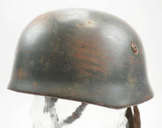 Luftwaffe: Stahlhelm M 38 für Fallschirmjäger. - Foto 2