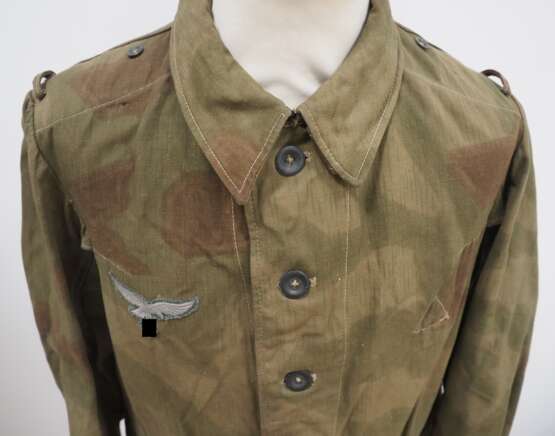 Luftwaffe: Feldbluse der Luftwaffen-Felddivisionen, Sumpftarn. - photo 2
