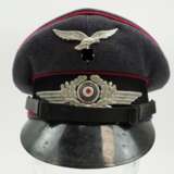 Luftwaffe: Schirmmütze für Mannschaften der Fliegerhorst-Feuerwehr. - photo 2