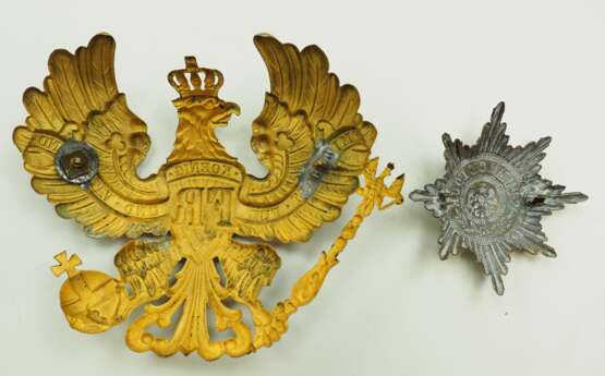 Preussen: Emblem für die Pickelhaube - 2 Exemplare. - фото 2