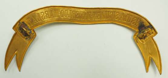 Preussen: Bandeau für die Pelzmütze für Angehörige des Braunschweigischen Husaren-Regiment Nr. 17. - Foto 2