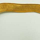 Preussen: Bandeau für die Pelzmütze für Angehörige des Braunschweigischen Husaren-Regiment Nr. 17. - Foto 2