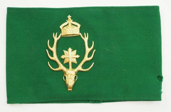 Preussen: Kaiserliche Jägerschaft, Armbinde. - фото 1