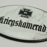 Deutsches Reich: Ehrenplakette "Kriegskamerad" (Pferd) für die Trense. - Foto 2
