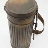 Wehrmacht: Gasmaskendose - Tarnfarbe. - фото 2