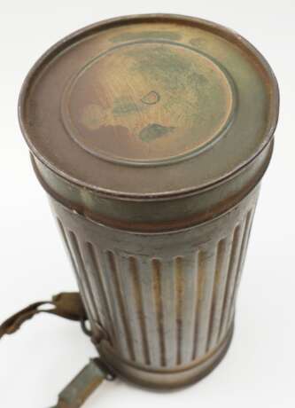 Wehrmacht: Gasmaskendose - Tarnfarbe. - фото 3