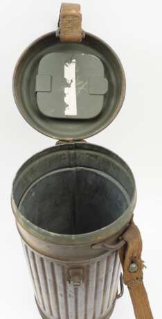 Wehrmacht: Gasmaskendose - Tarnfarbe. - фото 4