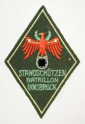 Volksturm: Ärmelabzeichen Standschützen Bataillon Innsbruck.