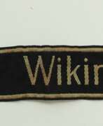 Aperçu. Waffen-SS: Ärmelband &quot;Wiking&quot;, Ausführung für Mannschaften.
