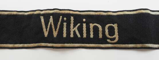 Waffen-SS: Ärmelband "Wiking", Ausführung für Mannschaften. - photo 2