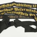 Kriegsmarine: Mützenbänder - 4 Exemplare. - photo 2