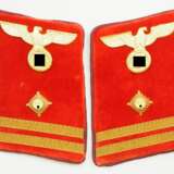 NSDAP: Paar Kragenspiegel für einen Hauptarbeitsleiter in der Gauleitung. - photo 1