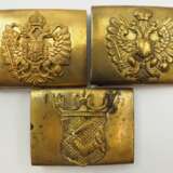 Österreich: Sammlung Koppelschlösser - 3 Exemplare. - photo 1