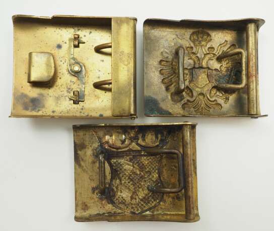 Österreich: Sammlung Koppelschlösser - 3 Exemplare. - photo 2