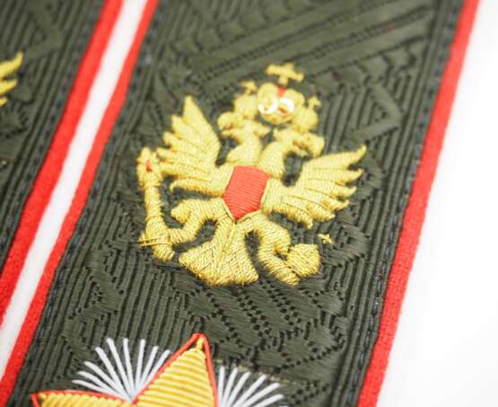 Russland: Marschall der Russischen Föderation, Paar Schulterstücke, für den Dienstanzug. - Foto 2