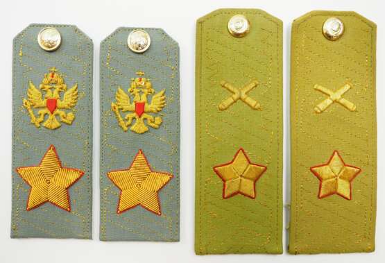 Sowjetunion: Marschall der Artillerie / Marschall des Heeres, Paar Schulterstücke, für den Dienstanzug. - photo 1