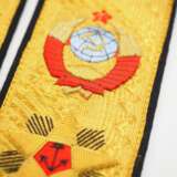 Sowjetunion: Admiral der Flotte der Sowjetunion, Paar Schulterstücke, für die Paradeuniform. - Foto 2