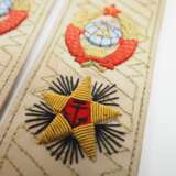 Sowjetunion: Admiral der Flotte der Sowjetunion, Paar Schulterstücke, für die Sommeruniform. - Foto 2