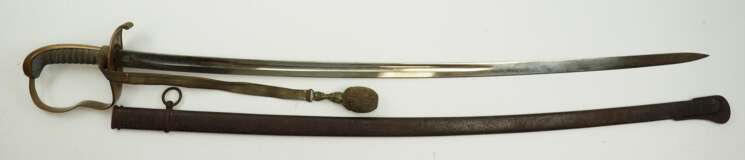 Bayern: Infanterie Offiziers Säbel M1855. - photo 3