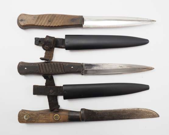 Deutsches Reich: Grabendolch - 3 Exemplare. - photo 3