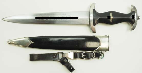 SS: Dienstdolch M33 - RZM 1211/39 SS (E. Pack & Söhne) - Himmlerwidmung. - photo 3