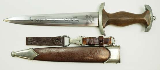 SA: Dienstdolch M33 mit Röhm-Widmung. - photo 4