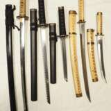 Japan: Katana und Wakizashi- 5 Exemplare. - photo 2